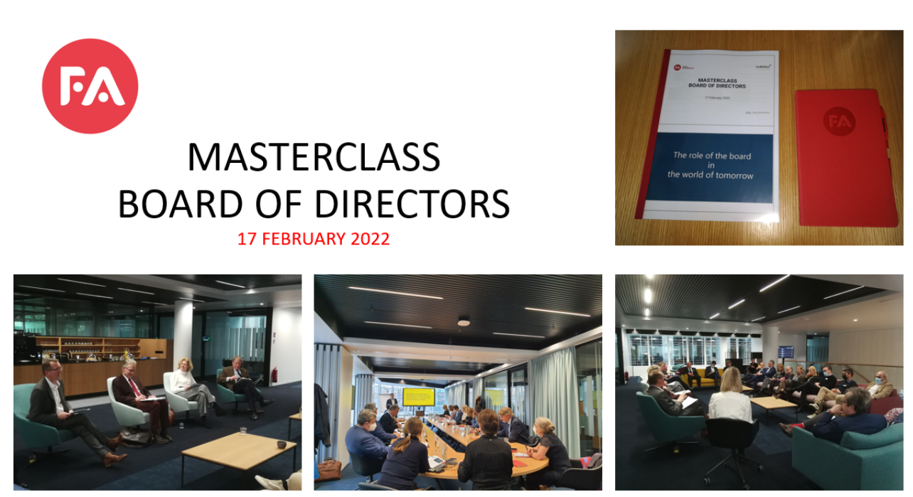 Masterclass board of directors  